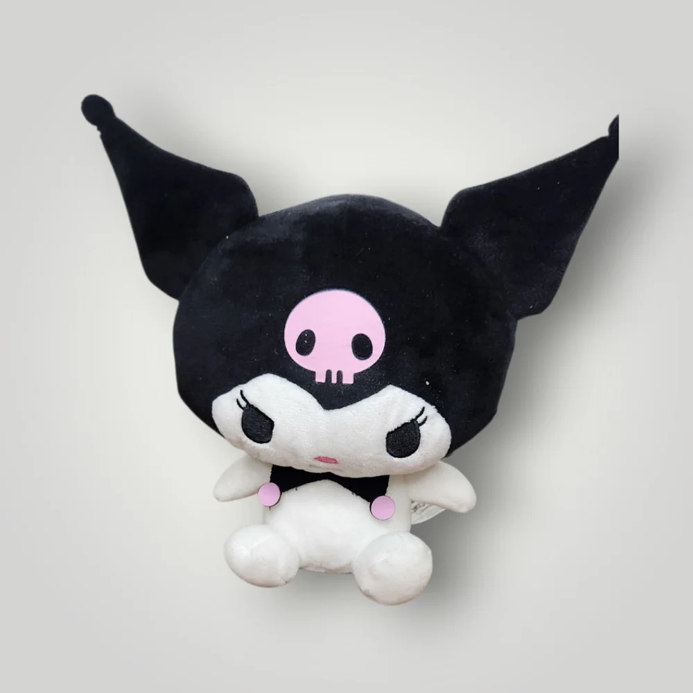 Sanrio Characters Chokkori san Kuromi doll stuffed toy plush - Picture 6 of 11